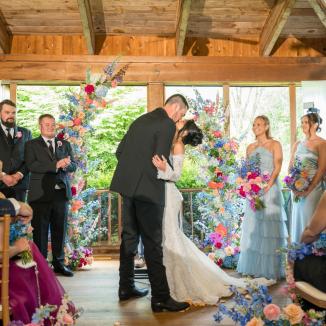 scene from Robbi and Mitchel's Wedding